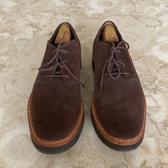 John Fluevog Donald Suede Leather Creepers - Picture 3 of 13